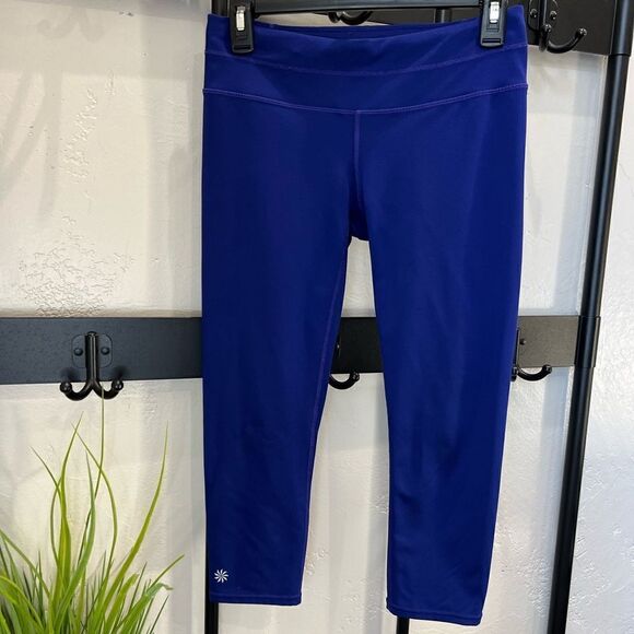 Athleta Sonar Crop Legging purple size small - Picture 10 of 16